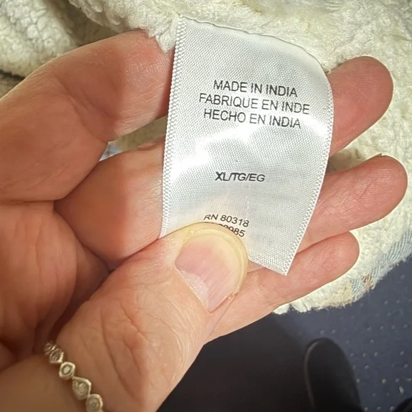 Lucky Brand Blue and Tan Plaid Jacket - Picture 3 of 4